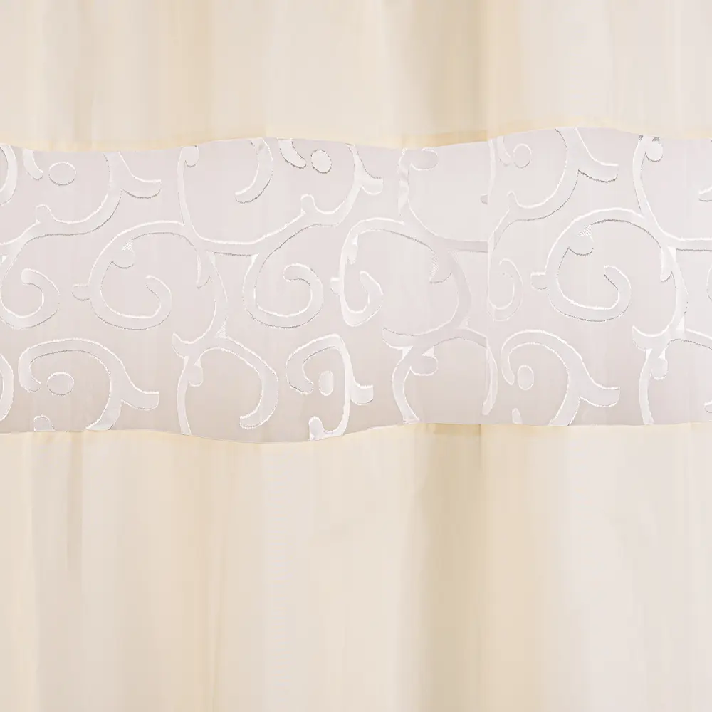 Штора для ванны Wess Namkesh 200х200 полиэстер цвет бежевый STLM-2054018 - Вид №4