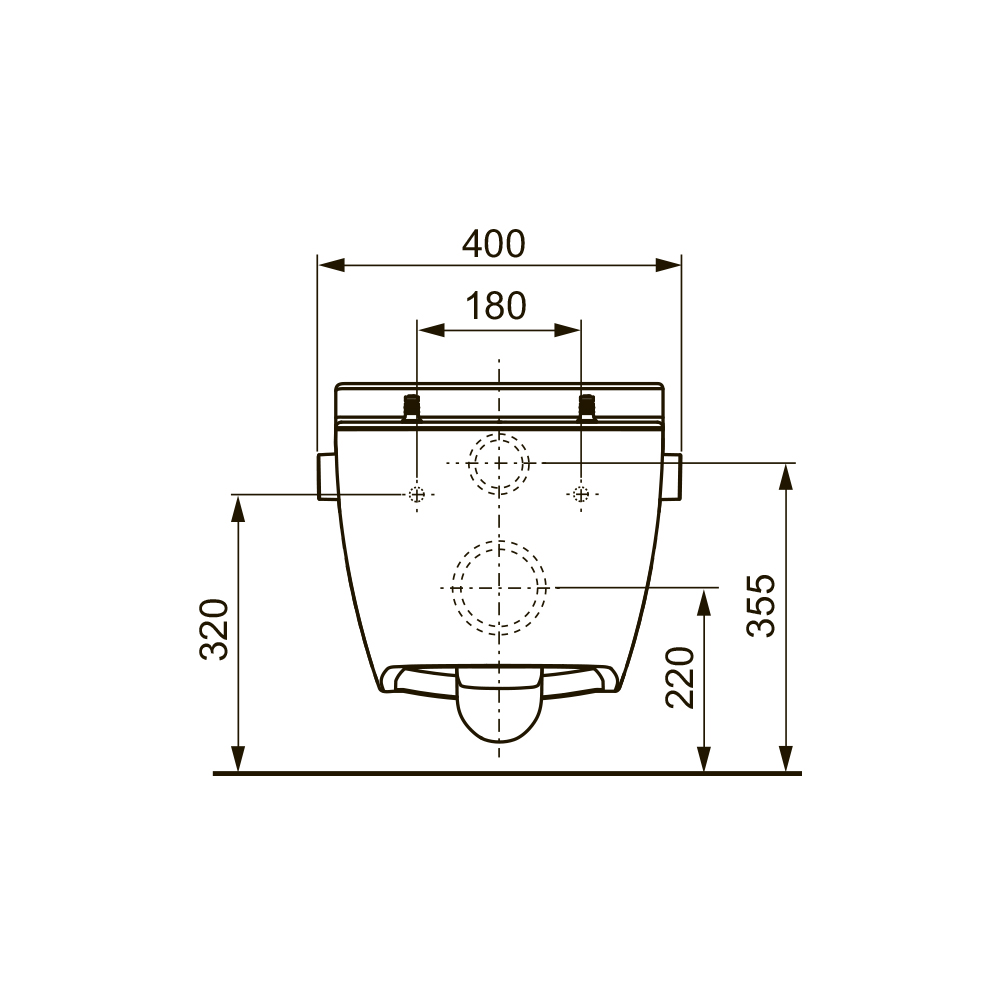 K440921.WC2 Комплекты из инсталляций, панелей смыва и унитазов one Tece  - Вид №6