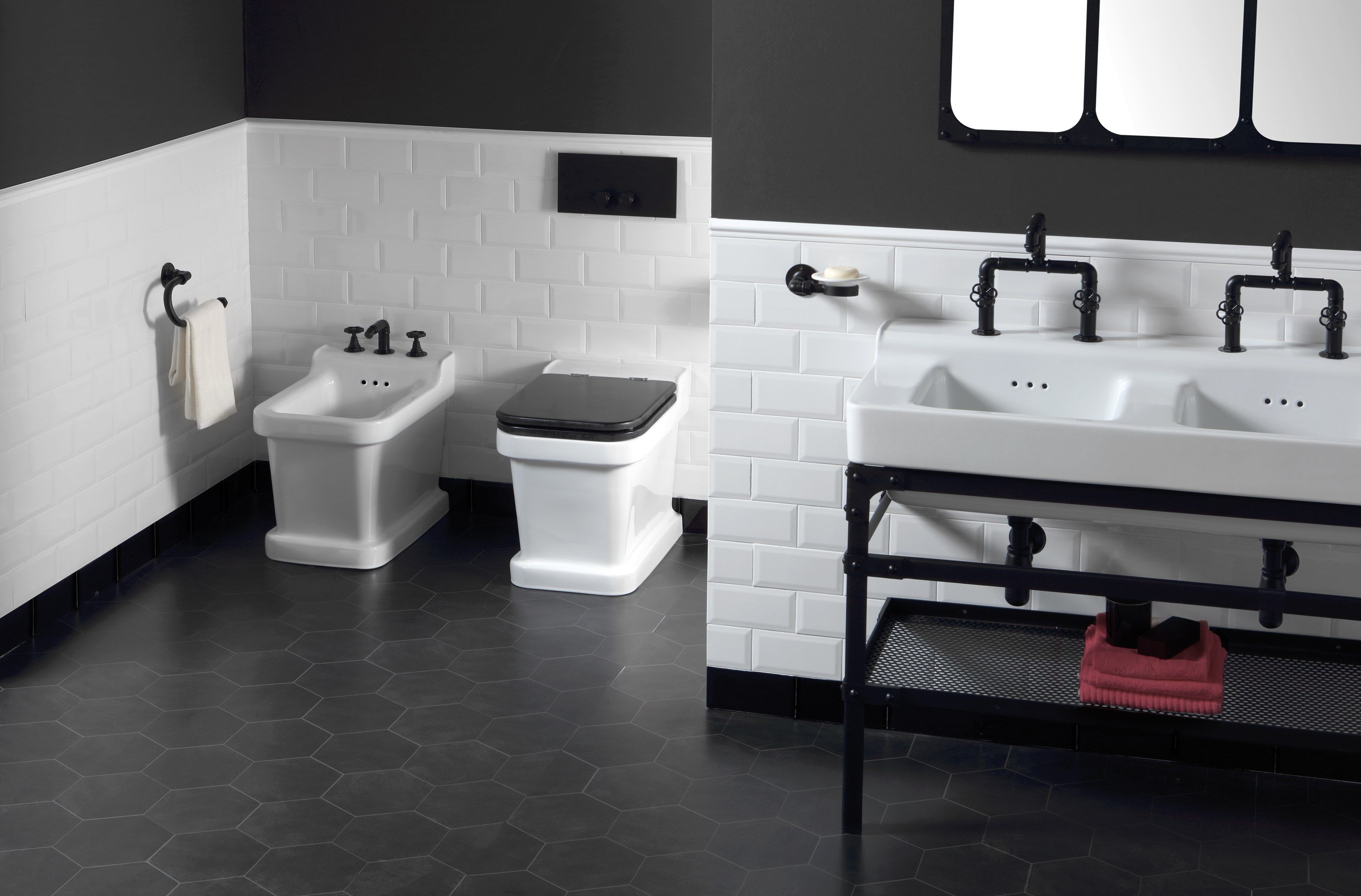 Напольное керамическое биде с переливом BLEU PROVENCE Industrialis ARCH-00146484 - Вид №1