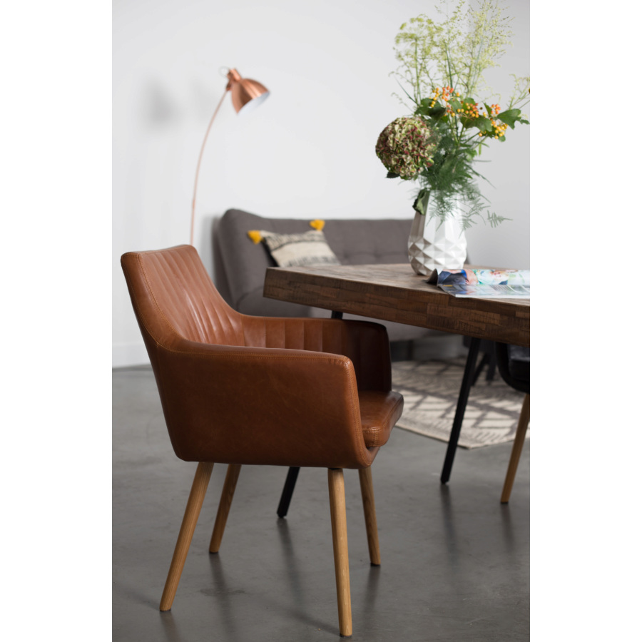 Кресло Pike черное White Label Living 1100282 - Вид №2