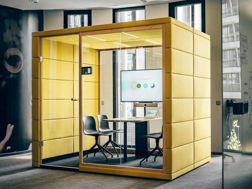 SilentLab Акустическая офисная кабина из ткани со встроенным освещением для встреч sun-id-1374393 - Вид №7