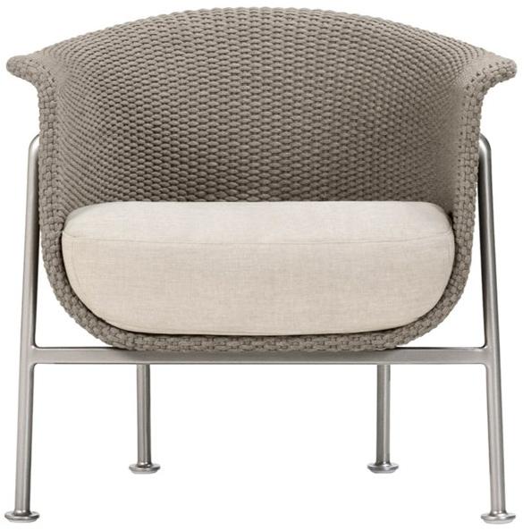 JANUS et Cie Кресло на морской веревке с подлокотниками Gina sun-id-1452137 - Вид №1