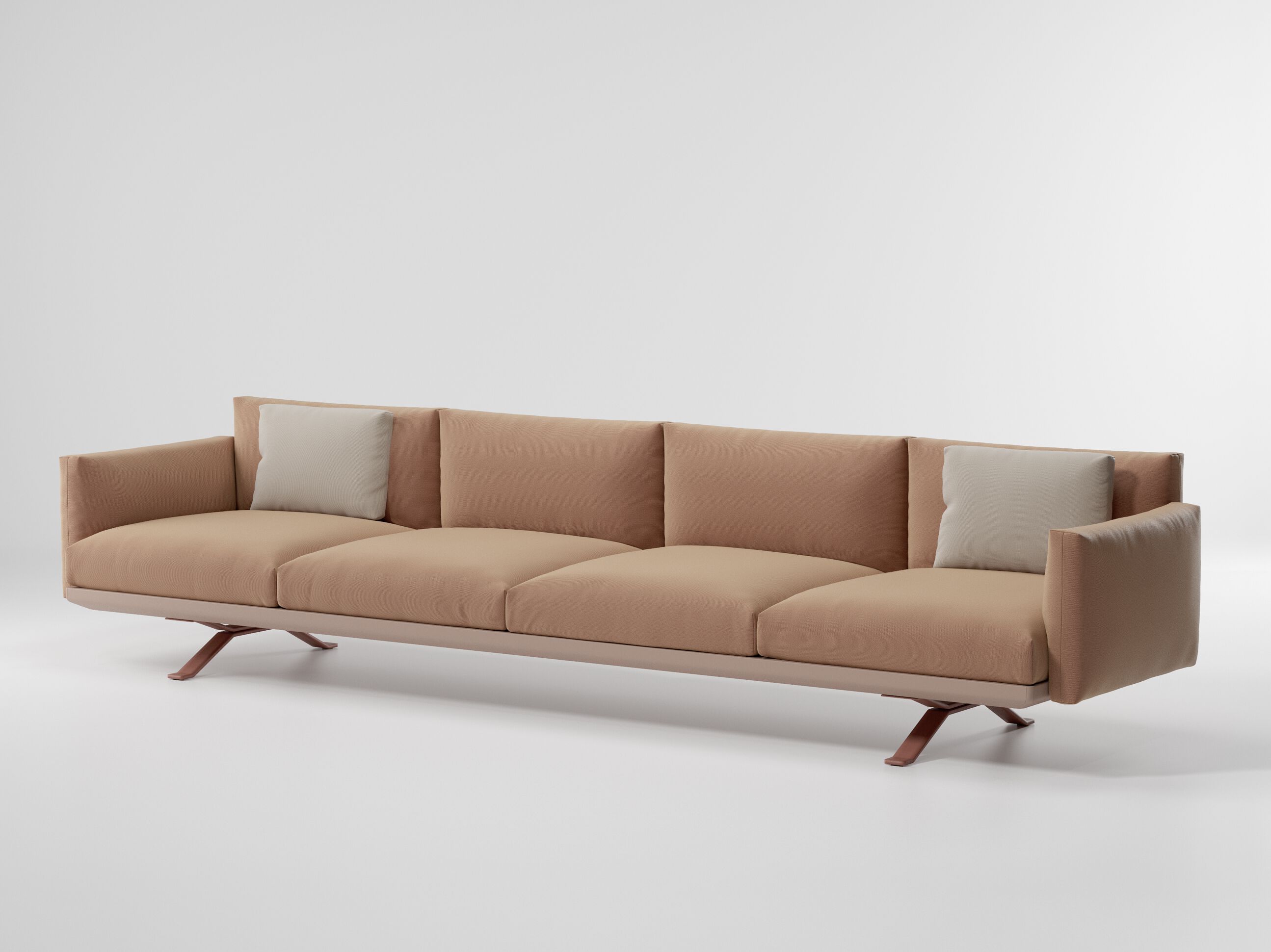 4-местный тканевый садовый диван Kettal Boma ARCH-00132248