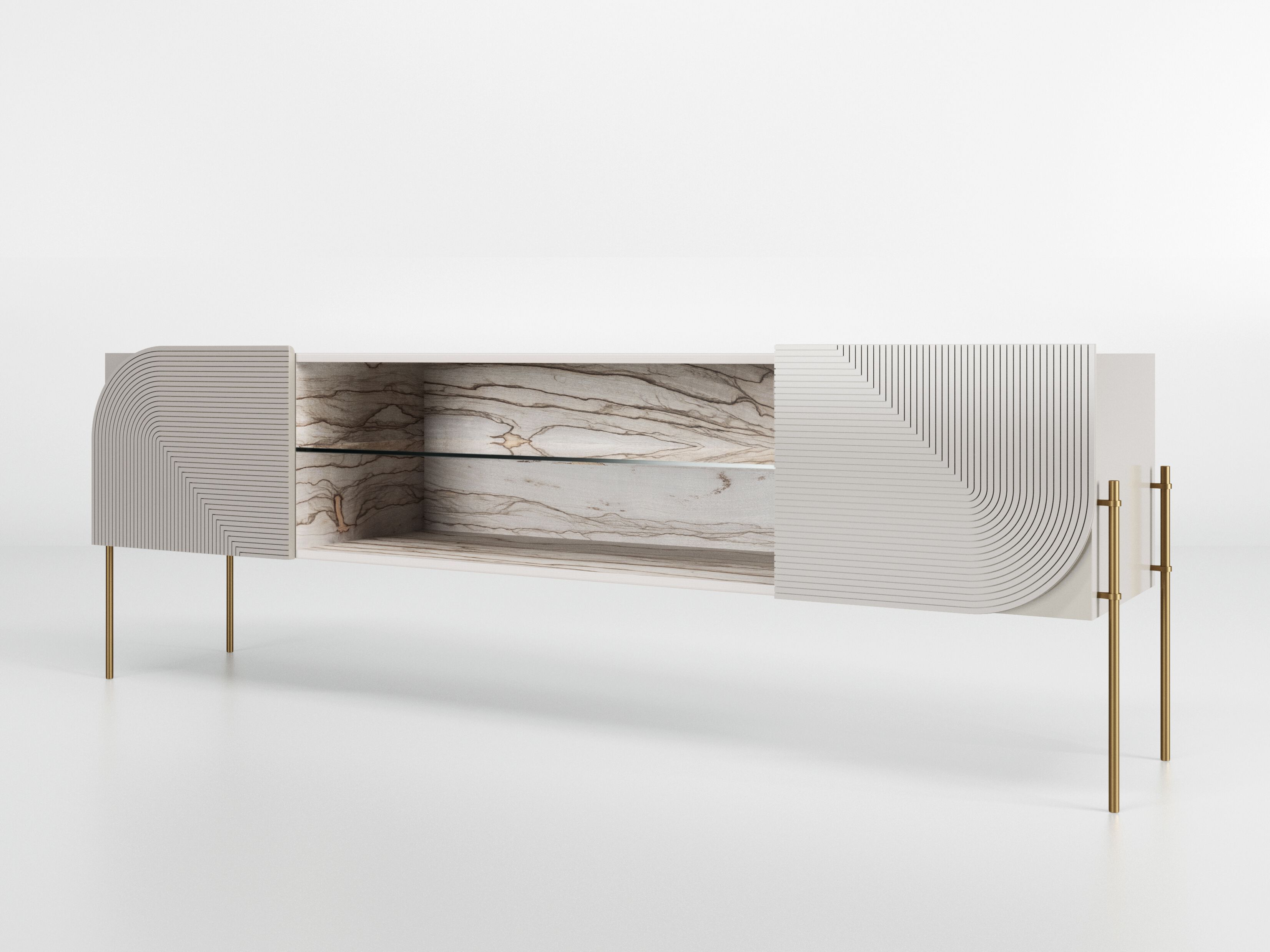 Деревянный шкаф с распашными дверями Bizzotto Italia Нара ARCH-00152318