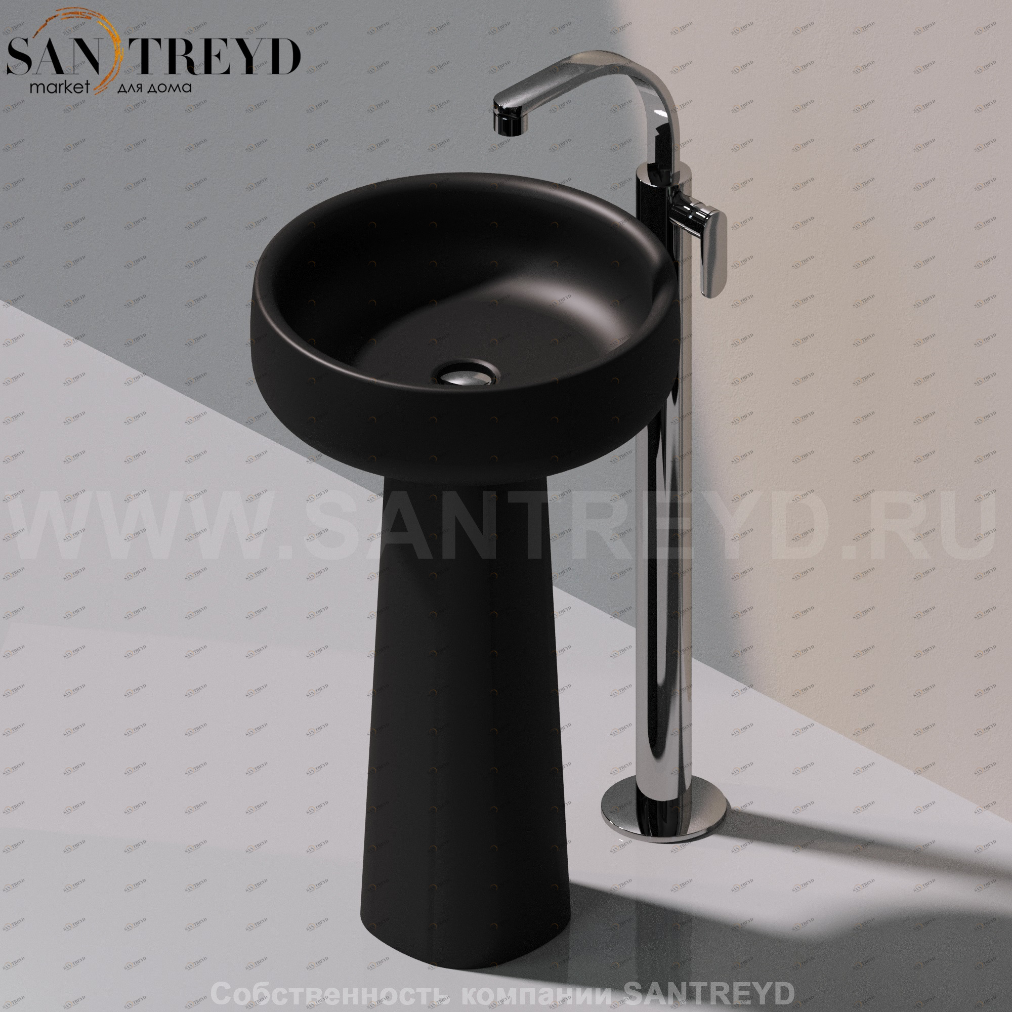 BN50C7006 Пьедестал для раковины круглая Ceramica Flaminia Bonola