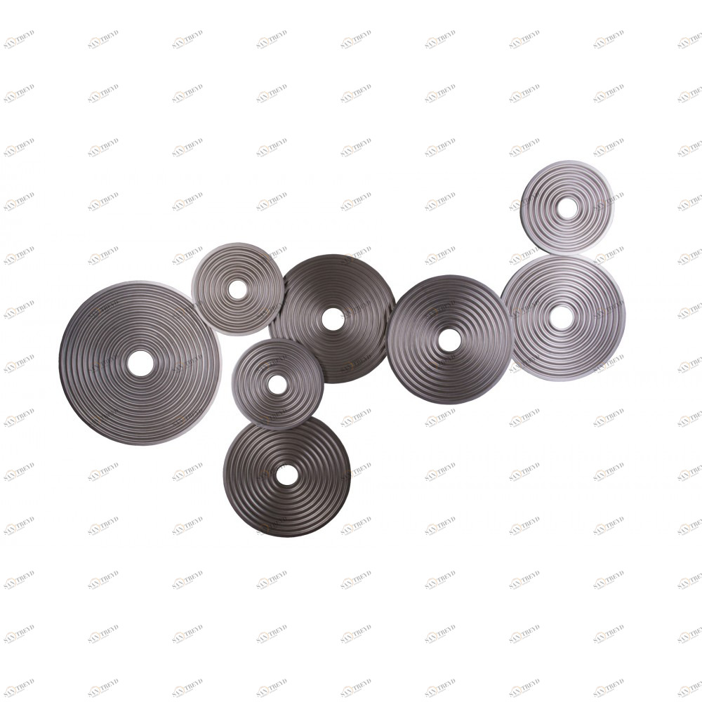 Настенное панно из дерева silver select 160*85 см. EVENHOME ДИЗАЙНЕРСКИЕ 129713 Серебряный 