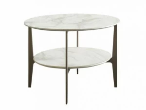 Casamilano Круглый журнальный столик из мрамора Duprè