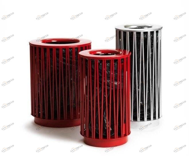 VESTRE Урна для мусора из оцинкованной стали April sun-id-1511740