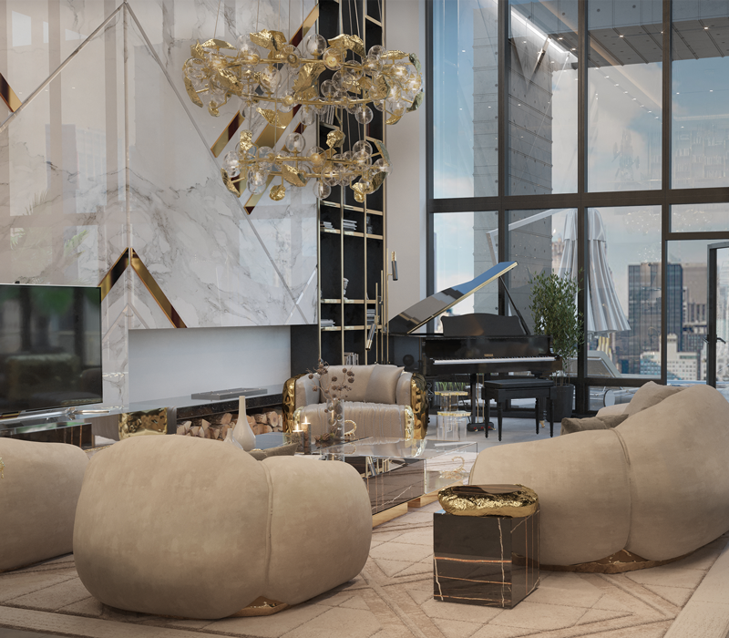 0-082 Подвесной светильник Hera round ii Boca Do Lobo  - Вид №11