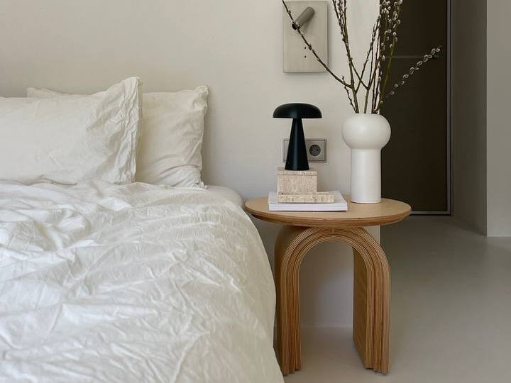 Деревянный круглый журнальный столик DIZA RAINBOW ARCH-00051822 - Вид №4