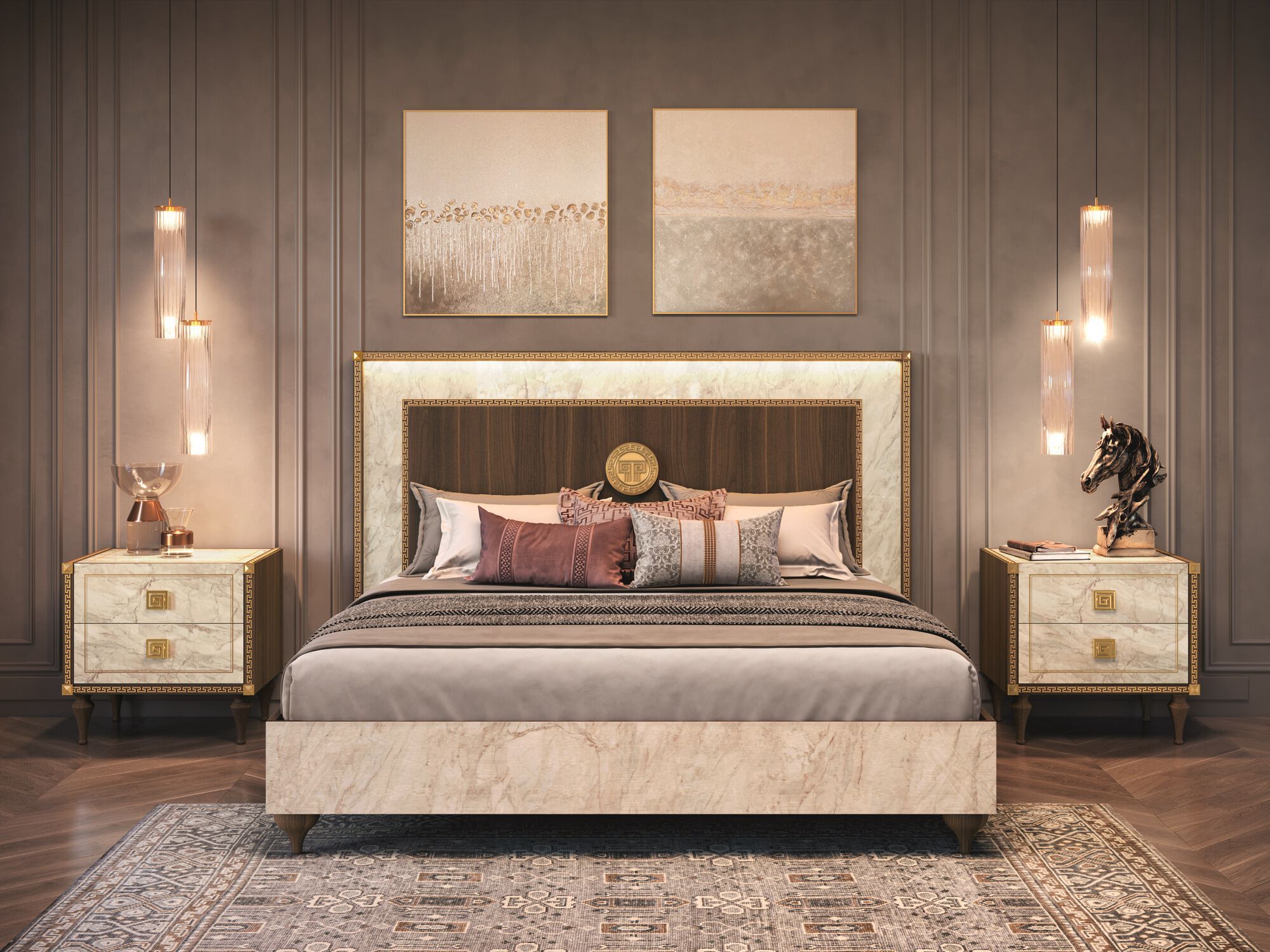 Двуспальная кровать Arredoclassic романтика ARCH-00102877