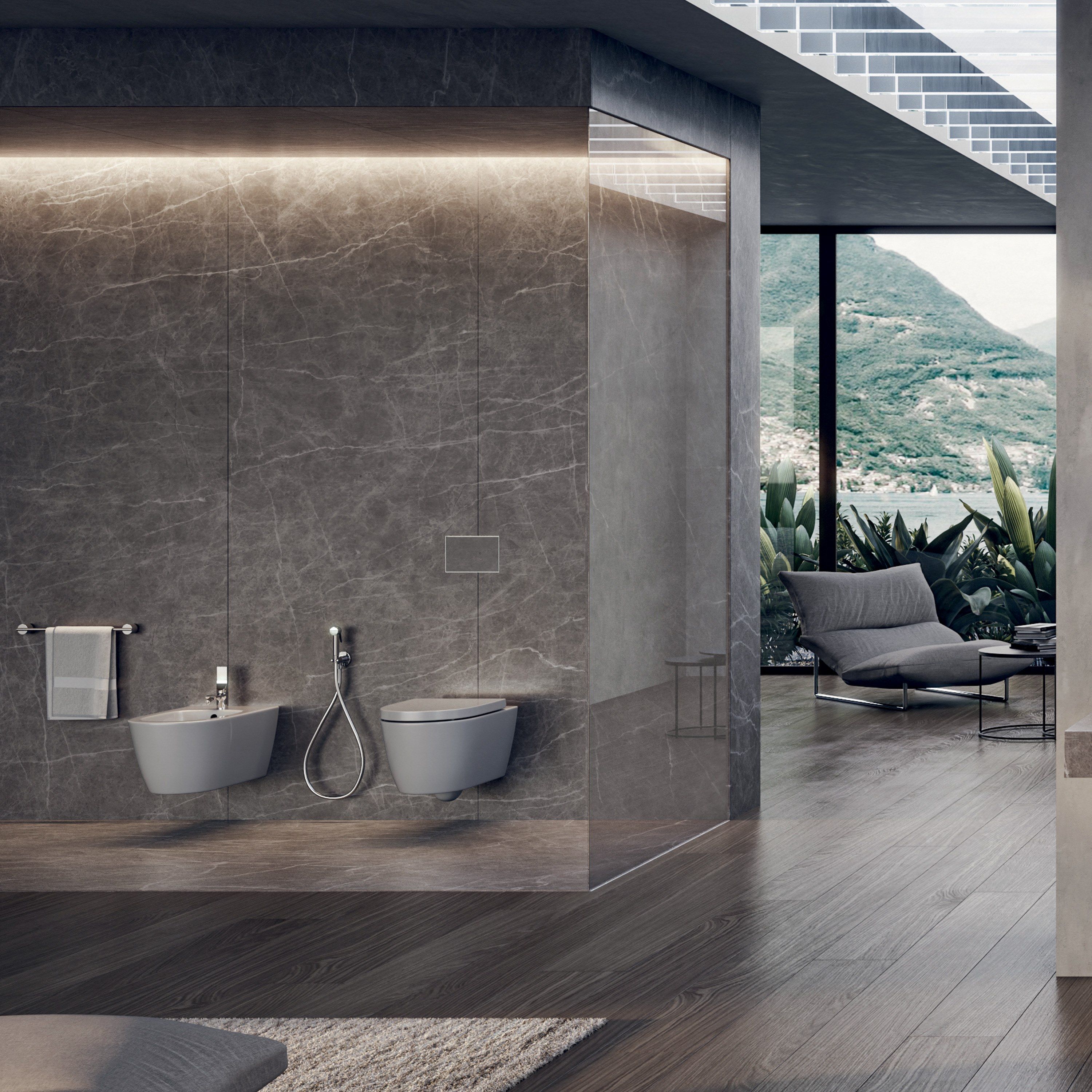 ABS ручной душ Bossini Apex ARCH-00106207 - Вид №2