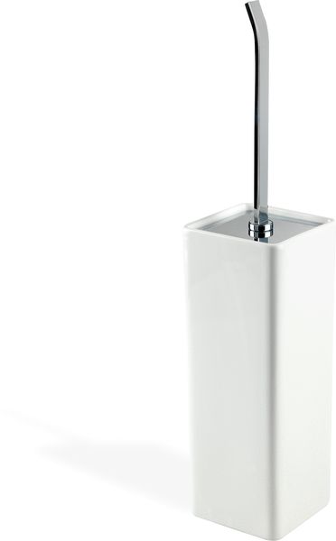 GE12M(16) Stil Haus Gea, настенный керамический ёрш, цвет золото - белая керамика