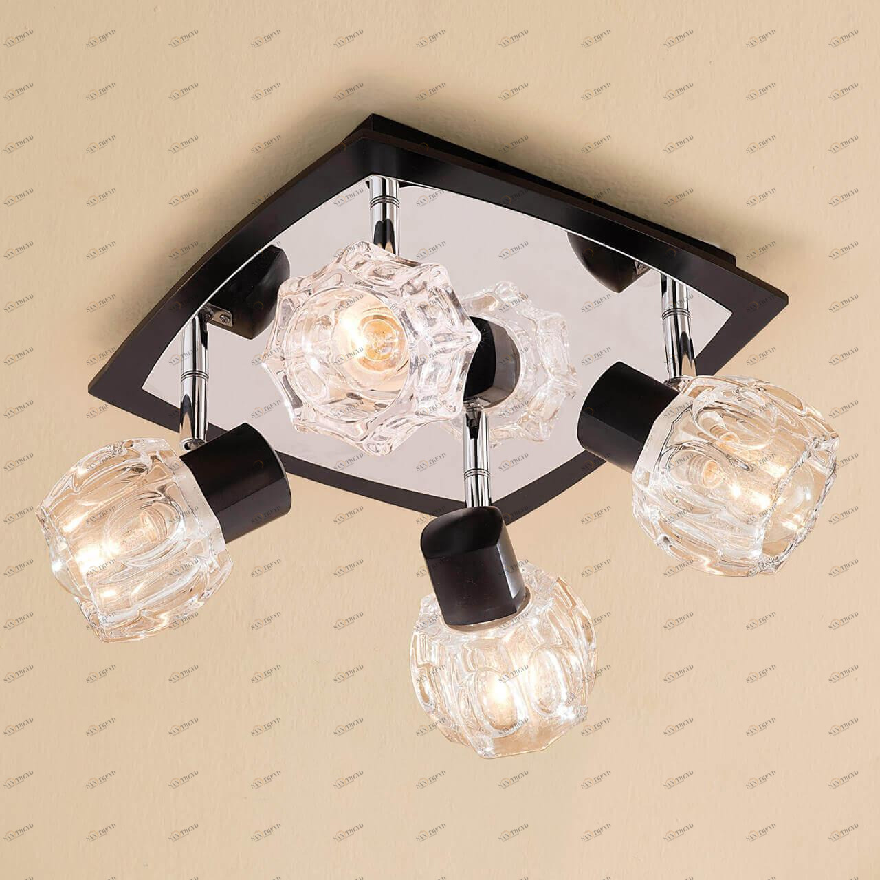 Спот потолочный коричневый Citilux "Ровер" CL530541 CITILUX РОВЕР 00-3923823 Коричневый 