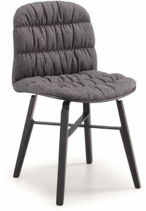 Midj Стул из мягкой ткани Liù