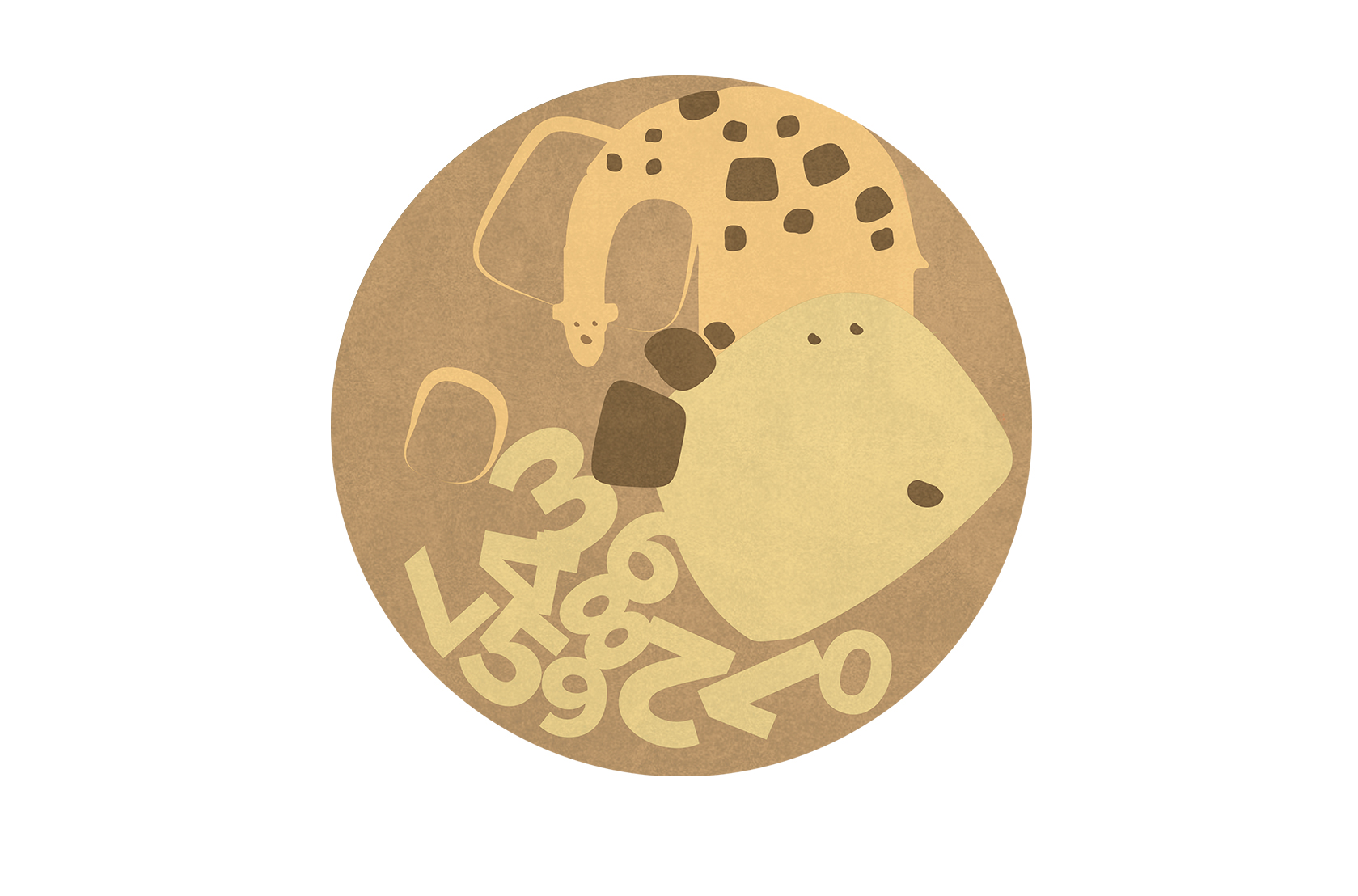 CIST185 Детские ковры Дерево чисел Circu 