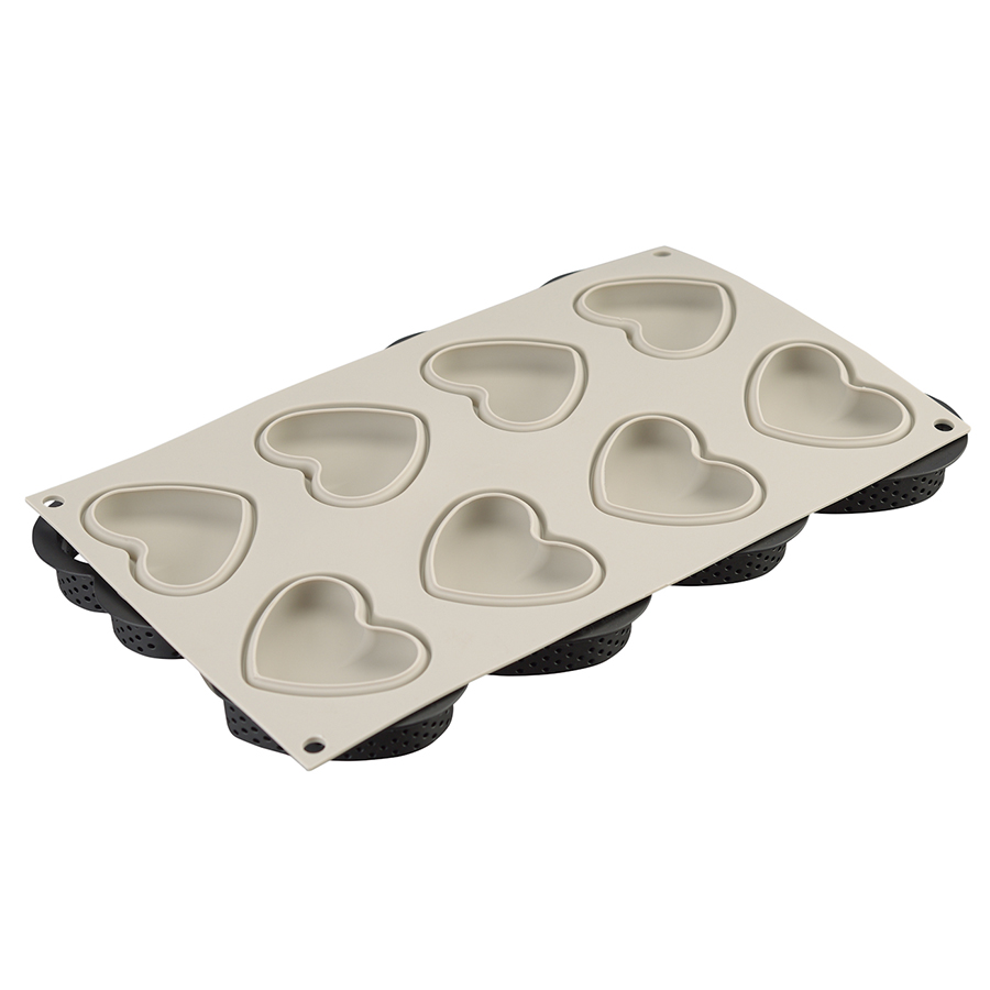 25.317.13.0065 Набор для приготовления пирожных mini tarte petit amour силиконовая Silikomart  - Вид №4