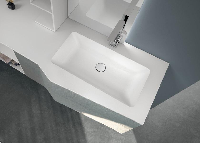 Gruppo Geromin Двойная подвесная тумба под умывальник с зеркалом Str8 sun-id-1498889 - Вид №2