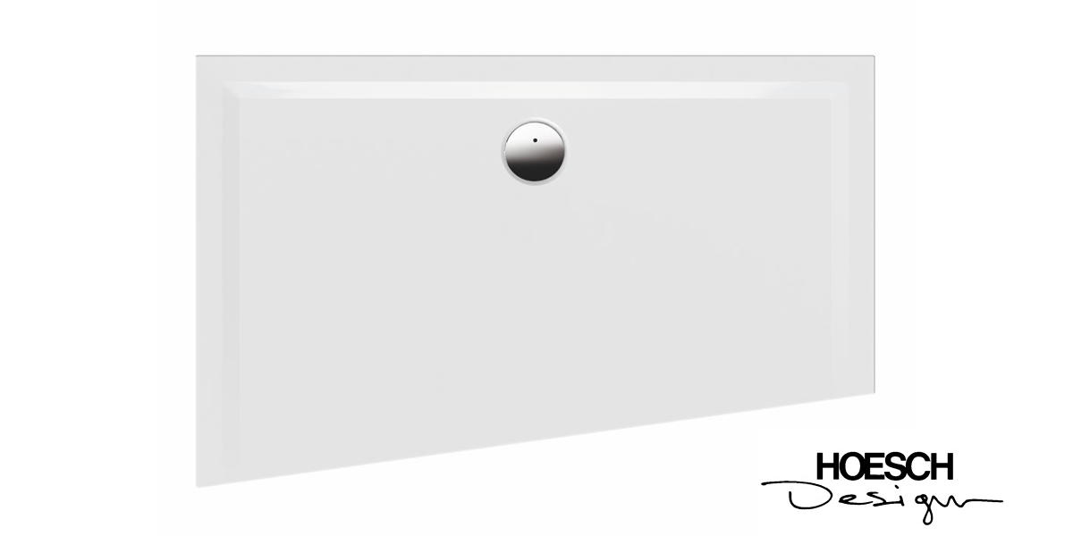 Душевой поддон трапеция левосторонняя MUNA 130х90 см HOESCH 4229XA - Вид №3