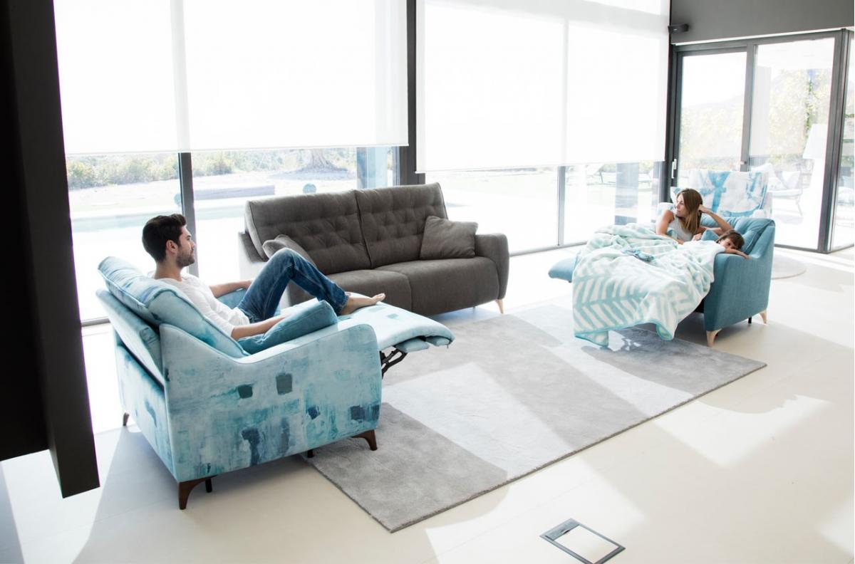 058479 Модульный 2-х местный диван Fama Avalon Santreyd - Вид №1