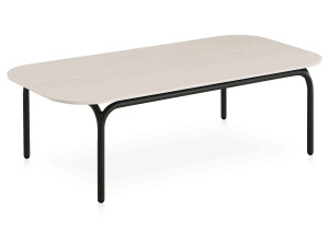 Фарфоровый прямоугольный садовый столик