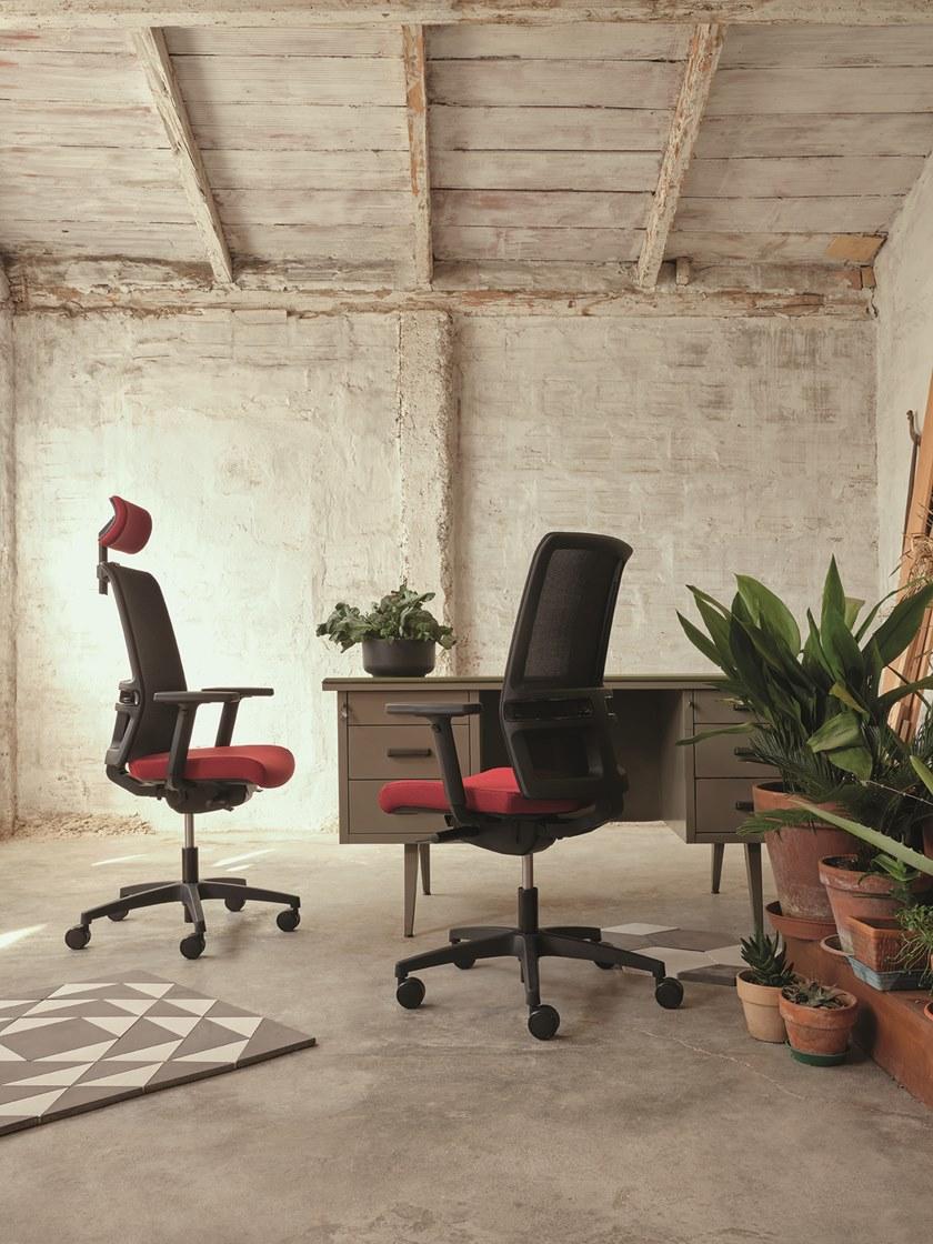 Linea Fabbrica Офисное кресло поворотное с подголовником Omnia sun-id-1456604 - Вид №3