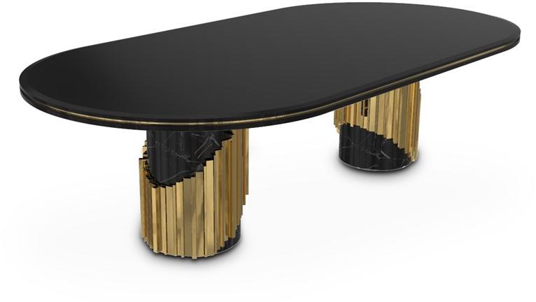 LUXXU Овальный обеденный стол Littus sun-id-1482427 - Вид №1