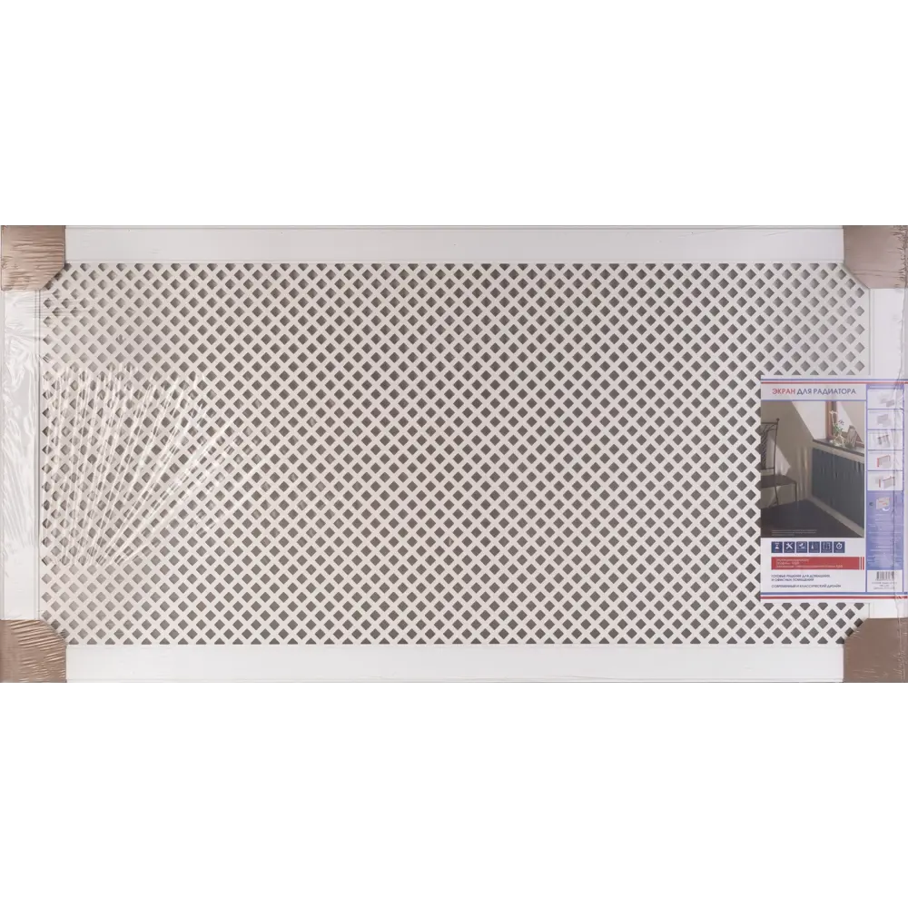 Экран радиатора Глория 120x60 см МДФ цвет белый Santreyd STLM-2142505 - Вид №9