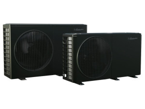 Реверсивный тепловой насос для наружной установки с инверторным компрессором постоянного тока и хладагентом R290