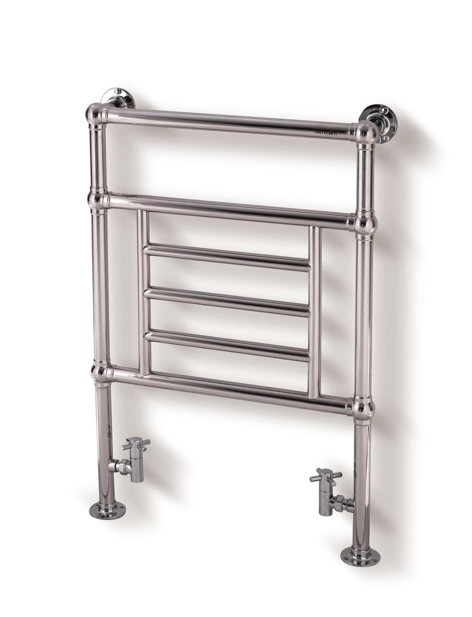 Полотенцесушитель Hammam TRUVA Stainless steel  комбинированный; электрический или водяной Сталь  - Вид №10