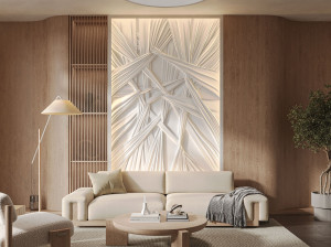 Трехмерная декоративная гипсовая панель