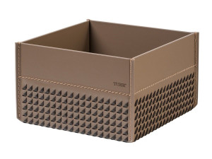 Шкатулка для драгоценностей / пустотелая шкатулка из кожи