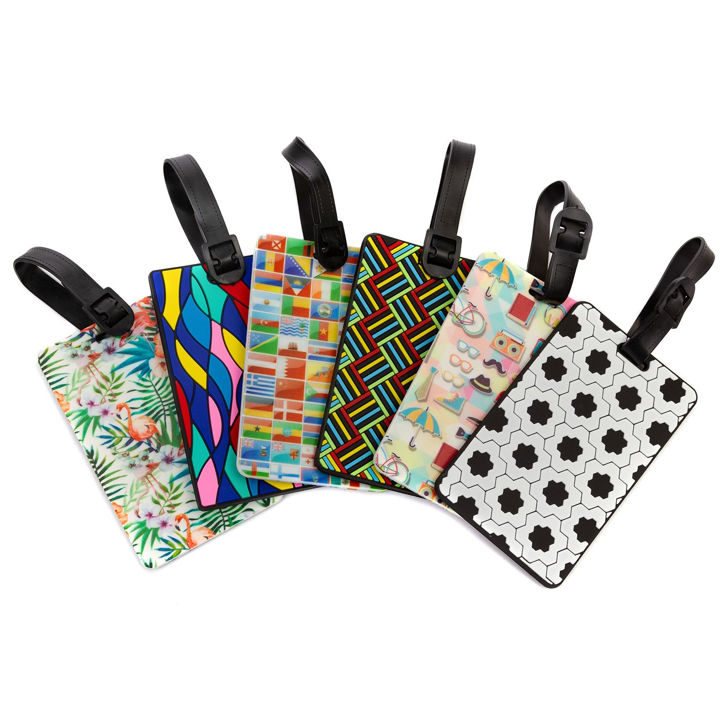 EA8026/03-zigzag Бирка для багажа EA8026/03 ID Tag Epic Travel Accessories 2.0  - Вид №3