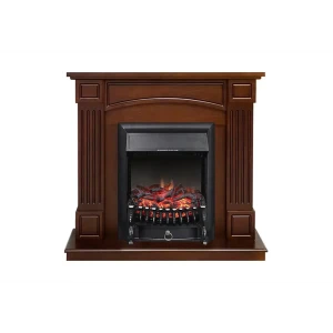 Каминокомплект Royal Flame Boston с очагом Fobos FX BL 1.5 кВт цвет темное дерево 89335217 STLM-2179075