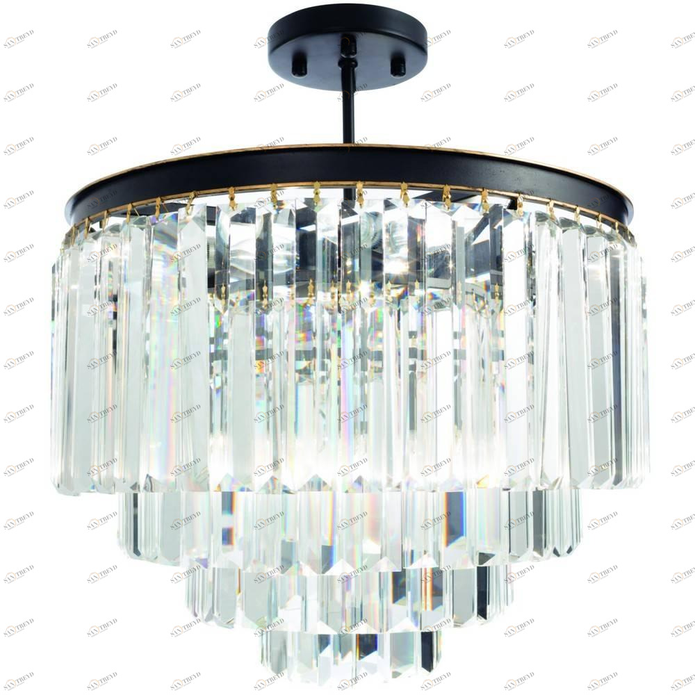 Потолочная люстра Divinare Nova 3001/01 PL-9 DIVINARE ДИЗАЙНЕРСКИЕ, NOVA 075974 Черный 