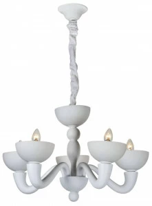 Подвесная люстра Divinare Bianca 7091/01 LM-5 DIVINARE ДИЗАЙНЕРСКИЕ, BIANCA 074548 Белый