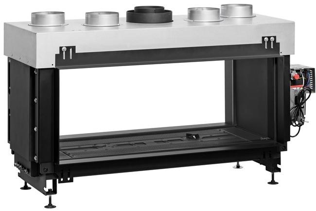 Metalfire Двусторонний закрытый газовый камин Avenue sun-id-1361714 - Вид №1