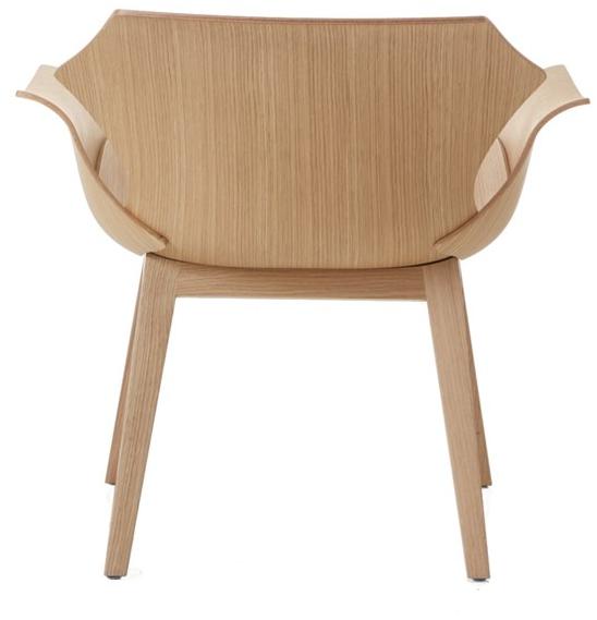 BassamFellows Кресло из дерева с подлокотниками Petal Cb-295 - Вид №4