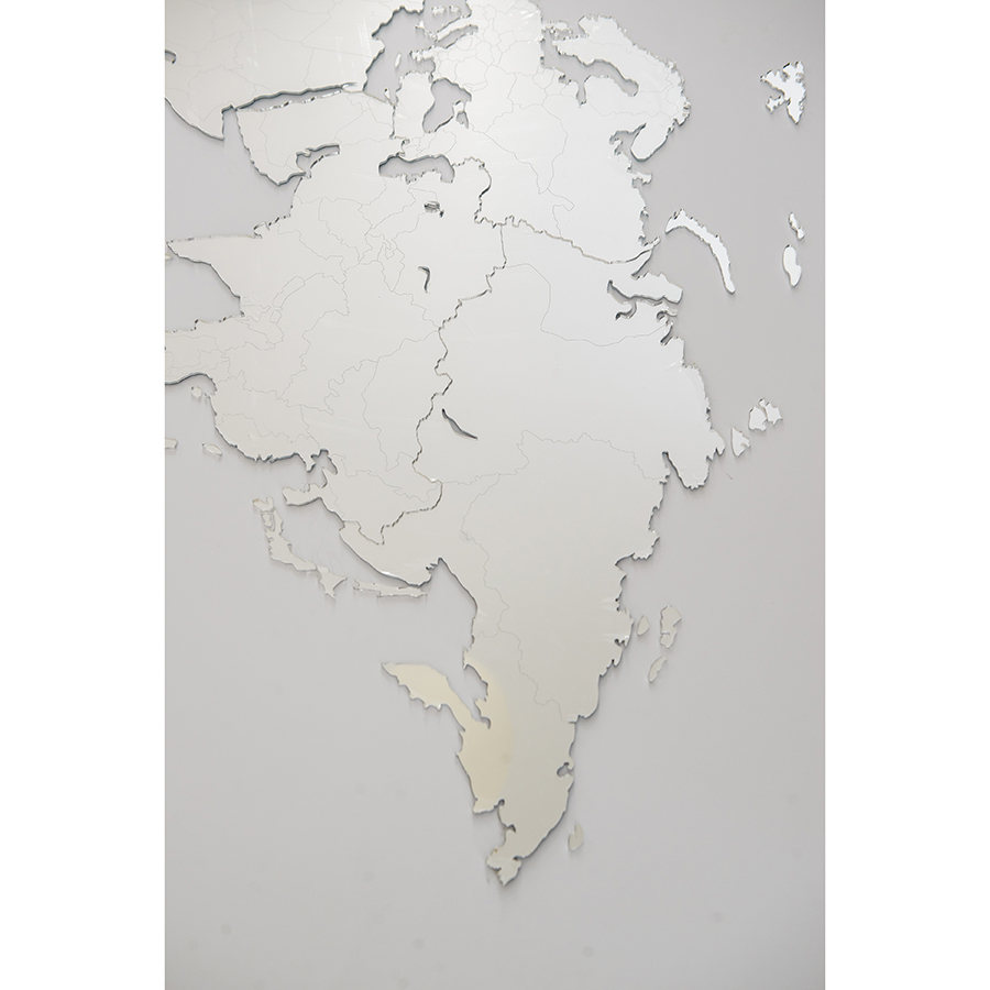 Карта-пазл зеркальная 90х54 см Wall Decoration Exclusive MIMI ДИЗАЙНЕРСКИЕ 00-3880746 Зеркальный  - Вид №6