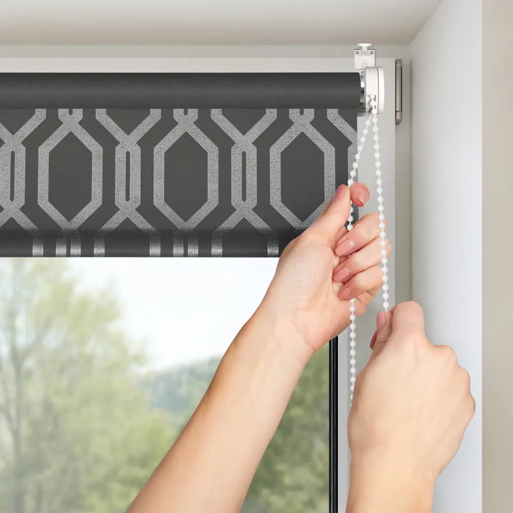 Штора рулонная Imperial 80x160 см серая PRAKTO STLM-2083158 - Вид №5