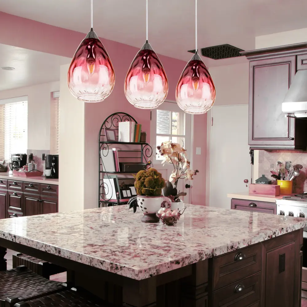 Подвес Lumin`arte Gawai, 3хE14х60 Вт, металл/стекло, цвет хром/прозрачный LUMIN ARTE STLM-2034462 - Вид №3