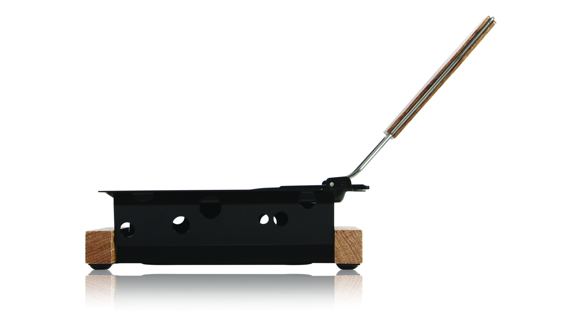 10584863 Boska Набор для раклета Boska "Осло", нагрев от свечи, антипригарный, ( раклетница + шпатель),сталь,п/у Сталь  - Вид №1