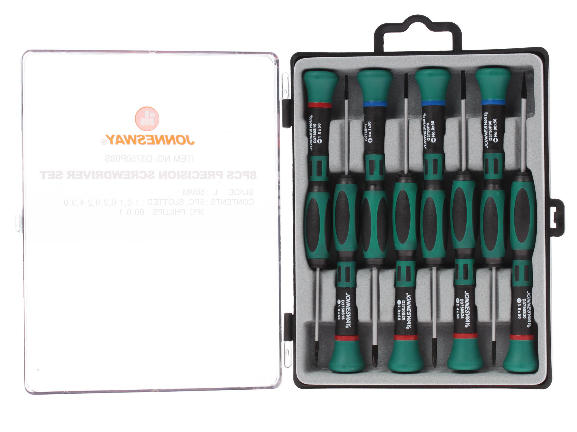 Набор отверток Jonnesway D3750P08S 1049441 STDN-0066379 - Вид №1