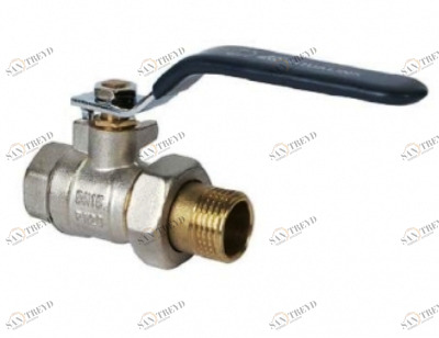 Кран шаровый амер. 3/4 U г/ш со сгоном руч. AQL 1170  AQL 1170 AQUALINK 181225