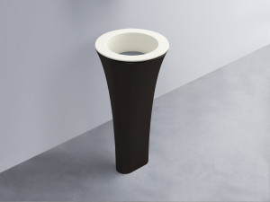 AMLA45-TL+AMPILT-BR+AMCOLT-LV Раковина Amedeo Tondo отдельностоящая cielo Enjoy + Amedeo