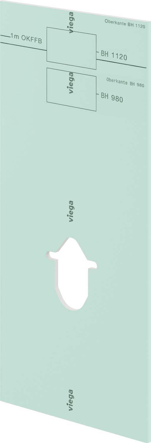 Viega Облицовочная панель из гипсокартона 8570.4 (785505) 785 505