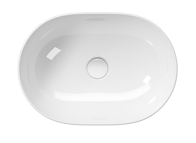 Одиночный овальный умывальник GSI ceramica Pura ARCH-00147947 - Вид №1