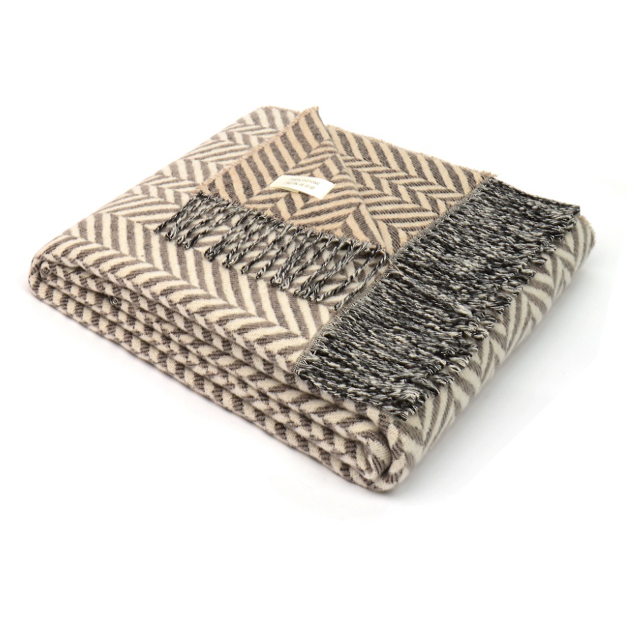 Плед Palladio, 130х180 см, светло-коричневый MARZOTTO PALLADIO0001 - Вид №1