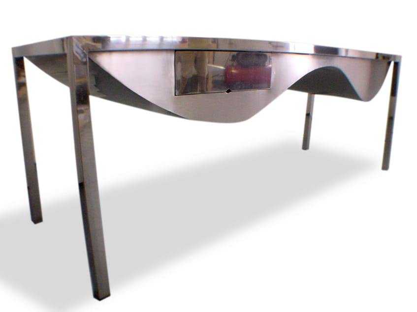 Стол из нержавеющей стали с ящиками ICI ET LÀ Metal furniture ARCH-00025811