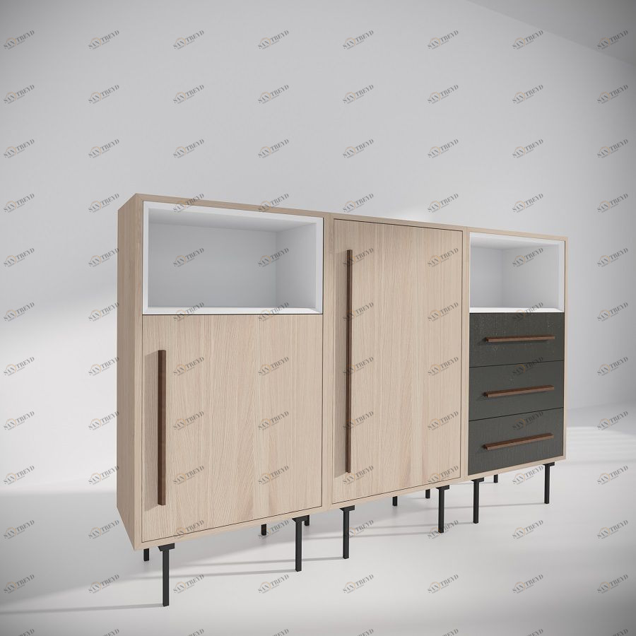 Комплект Tube, белый/оливковый BraginDesign BR0225Б